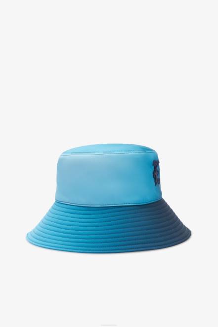Women Ermanno Scervino Blue Nuanced Bucket Hat 424R202