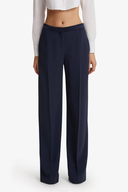 Women Ermanno Scervino Blue Palazzo Trousers 424R117