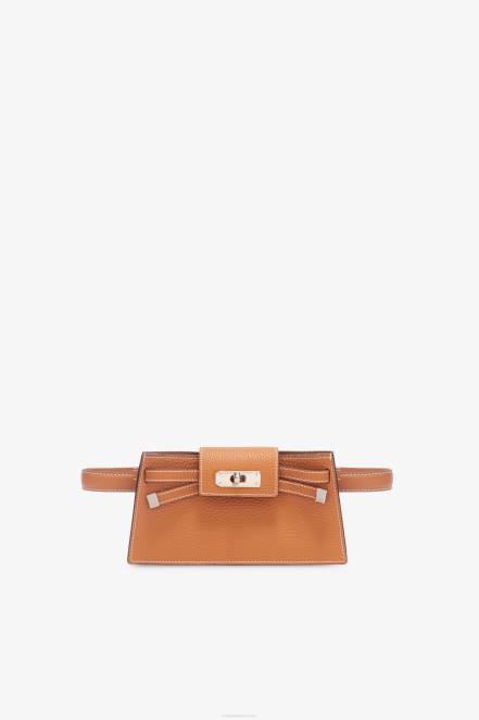 Women Ermanno Scervino Brown Belt With Clutch Bag 424R192