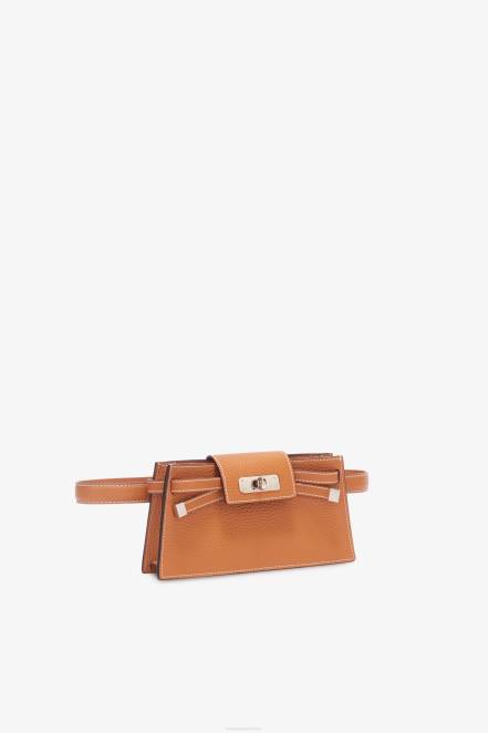 Women Ermanno Scervino Brown Belt With Clutch Bag 424R192