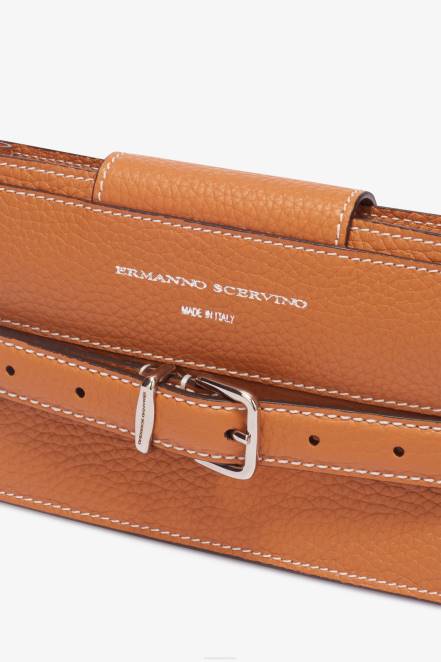 Women Ermanno Scervino Brown Belt With Clutch Bag 424R192