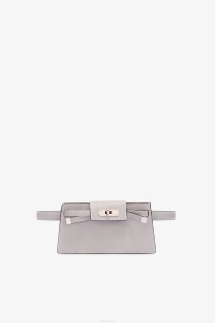 Women Ermanno Scervino Grey Belt With Mini Bag 424R191
