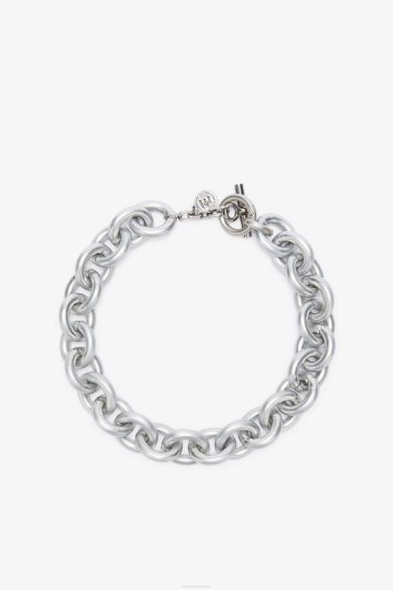 Women Ermanno Scervino Silver Choker Necklace 424R183