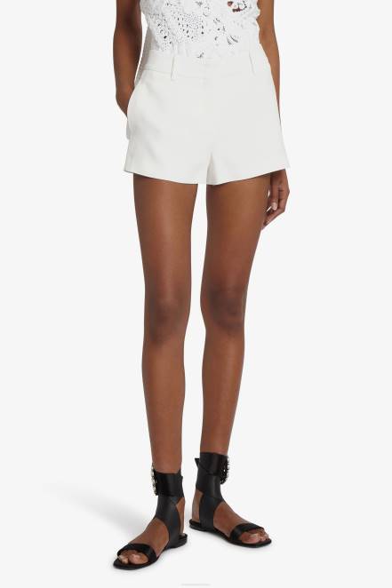 Women Ermanno Scervino White Tailored Shorts 424R107