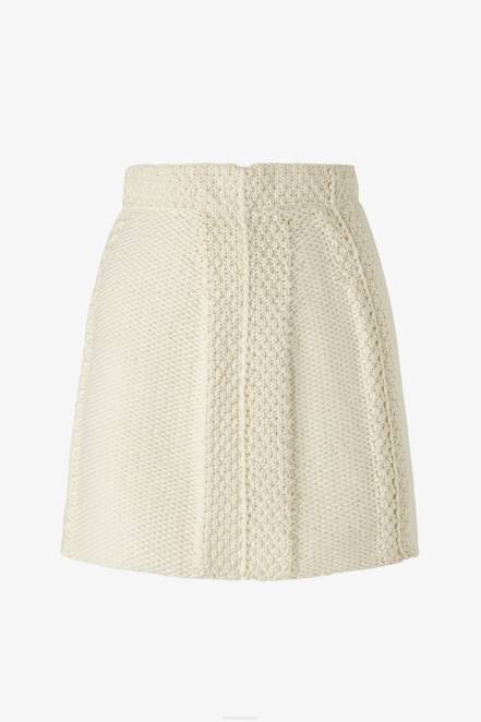 Women Ermanno Scervino White Cotton Mini Skirt 424R126